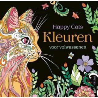 Happy cats - Kleuren voor volwassenen