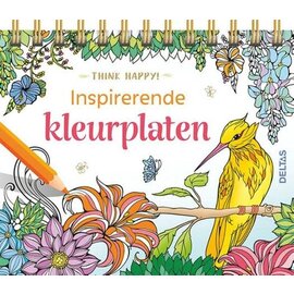 Think happy! Inspirerende kleurplaten