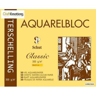 Schut Terschelling Aquarelblok Classic 18x24cm
