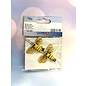 Bijen geel met knijper 5cm 2st.