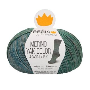 Regia Premium Merino Yak Color 400 meter / 100 gram