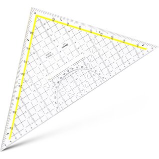 Tekendriehoek Aristo 32,5 cm met greep