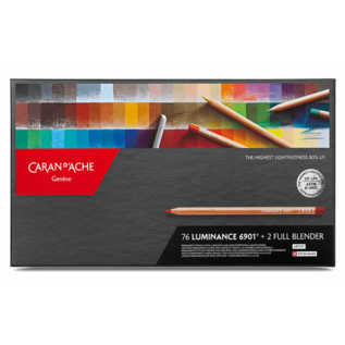 Caran d’Ache - 76 Kleuren LUMINANCE 6901™ + 2 Full Blender