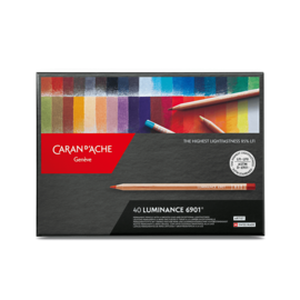 Caran d’Ache - 40 Kleuren LUMINANCE 6901™