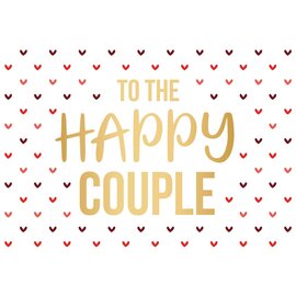 Wenskaart - To The Happy Couple - 120x170mm