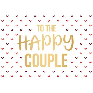 Wenskaart - To The Happy Couple - 120x170mm