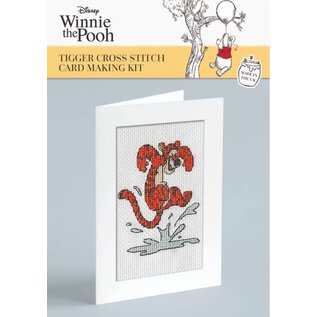 Disney Cross Stitch Card Making Kit Tigger