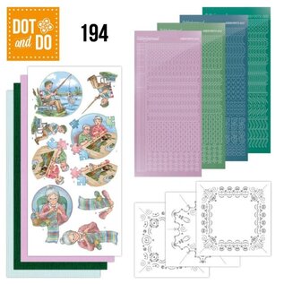 Nr. 194 Dot And Do Knitting - Funky Hobbies By Yvonne Creations