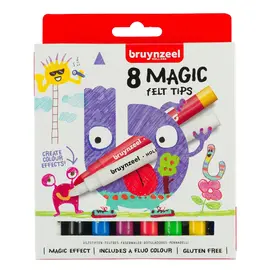 Kids Magic viltstiften set 8