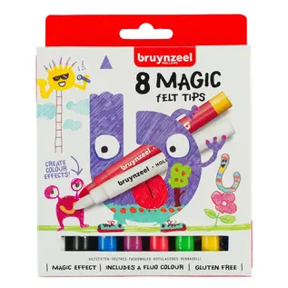 Kids Magic viltstiften set 8