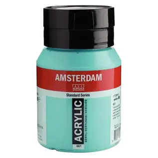 Amsterdam acrylverf pot 500 ml Turkooisgroen 661