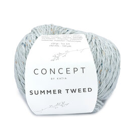 SUMMER TWEED 75 Licht blauw bad 64497A