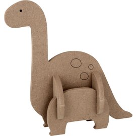 MDF VORM 3D DINO 21X20,5 CM