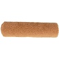Rol met bruine stof "Schapenvacht"  30cm x 1m