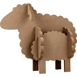 SILHOUET 3D SCHAAP 23X20 CM