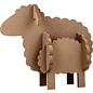 SILHOUET 3D SCHAAP 23X20 CM