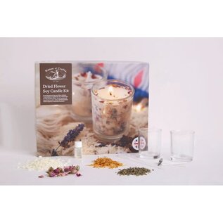 Kaarsen set - Dried Flower Soy Candle Kit