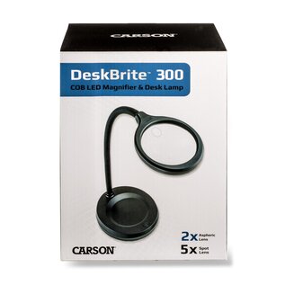 Carson Deskbrite 300 2x loeplamp - Vergrootglas