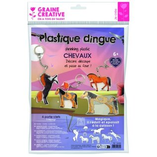 Krimpfolie kit - Paarden sleutelhangers