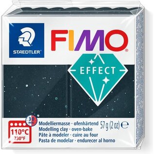 FIMO effect boetseerklei 57 g stone zwart graniet