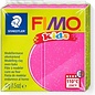 FIMO kids boetseerklei 42g, Glitter rose