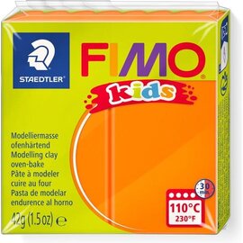 Fimo kids boetseerklei 42 g oranje