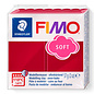 FIMO Soft Boetseerklei 57g. Kersrood