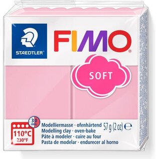 FIMO Soft Boetseerklei 57g AARDBEIEN CREME