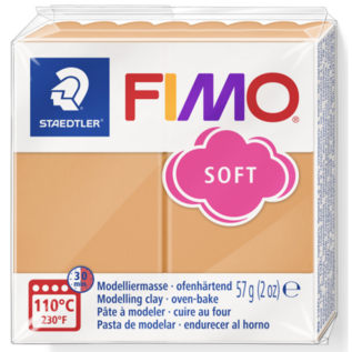 FIMO Soft Boetseerklei 57g PAPAYA SORBET