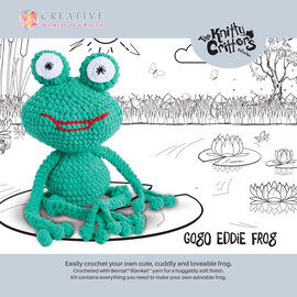 Knitty Critters – Frog – Go Go Eddie