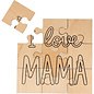 HOUTEN PUZZEL I Love MAMA