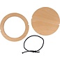 Rond houten macramé sjabloon 16cm