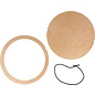 Houten macramé sjabloon 20cm ROND