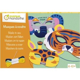 Maskers om te naaien - Wilde dieren