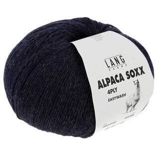 Lang Yarns Alpaca Soxx 4-draad 1062.0125 blauw bad 353388