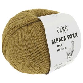 Lang Yarns ALPACA SOXX 4-PLY 1062.0014 citroen bad 353386 100g