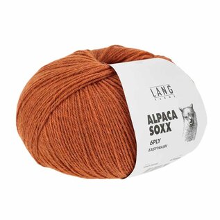 Lang Yarns ALPACA SOXX 6-PLY 0059 dieprood bad 346266 150g