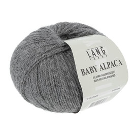 Lang Yarns BABY ALPACA 719.0005 grijs bad 482702