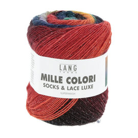 Lang Yarns Mille Colori socks & lace luxe 0208 bad 2784