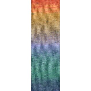 Lang Yarns Mille Colori socks & lace luxe 0208 bad 2784