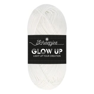 Scheepjes Scheepjes Glow Up 1001 Luminescent White bad 3244 - 50gr