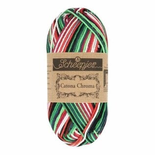 Scheepjes Scheepjes Catona Chroma 009 Holly bad 01 - 50g