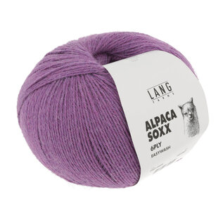 ALPACA SOXX 6-PLY 0066 Paars bad 353387 150g