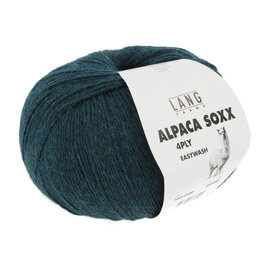 ALPACA SOXX 4-draad/4-PLY Petrol bad 353389