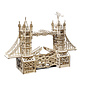 3D Houten Puzzel Tower Bridge, Groot, 54x16x37cm.