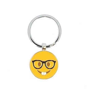 Sleutelhanger - smile glasses -