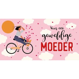 wenskaart Moederdag - Voor een geweldige Moeder