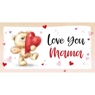 Wenskaart Moederdag - Love You Mama