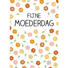 Wenskaart Moederdag - Fijne MOEDERDAG