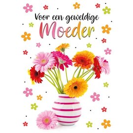 Wenskaart Moederdag - Voor een geweldige Moeder